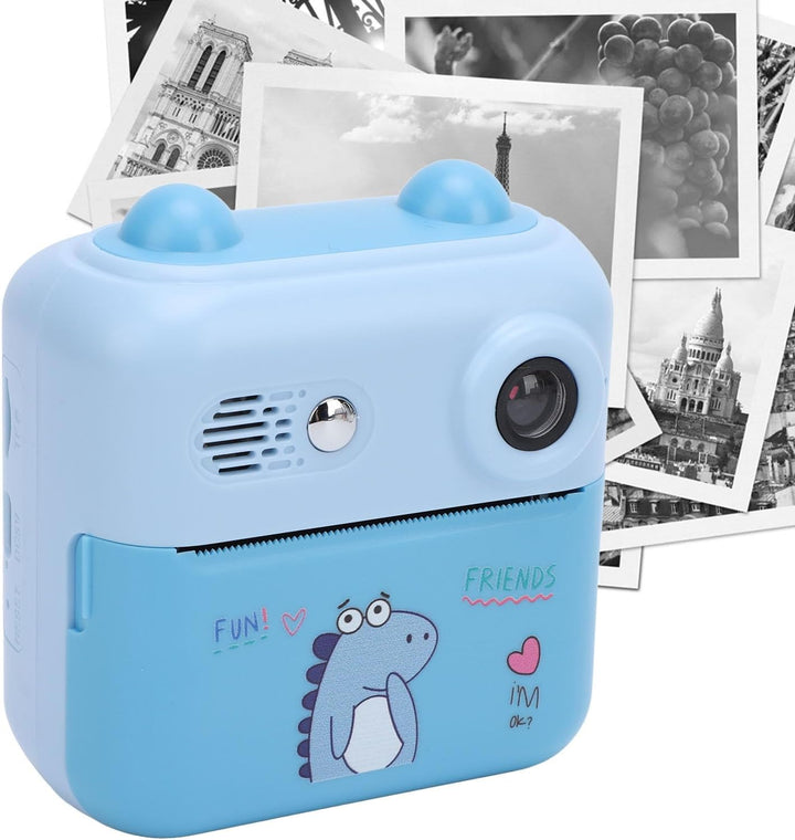 Kinder Digitalkamera 50 Megapixel Full HD mit 2,4 Zoll Display, 16x Zoom, Tintenlosem Druck und Lang