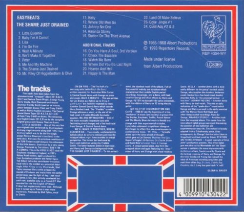 The Shame Just Drained (1993), Audio-CD