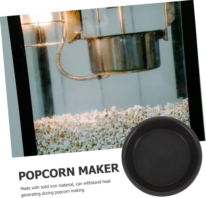 DOITOOL Popcorn Kommerzielle Popcornmaschine Schwarzer Griff Rührwelle Eisen