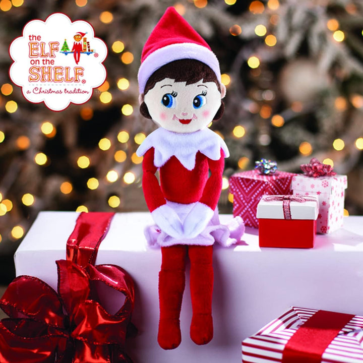 The Elf on The Shelf® Plushee Pals® Snuggler | Mädchen mit Blauen Augen | 34 cm Scout Elf Kuschelpup