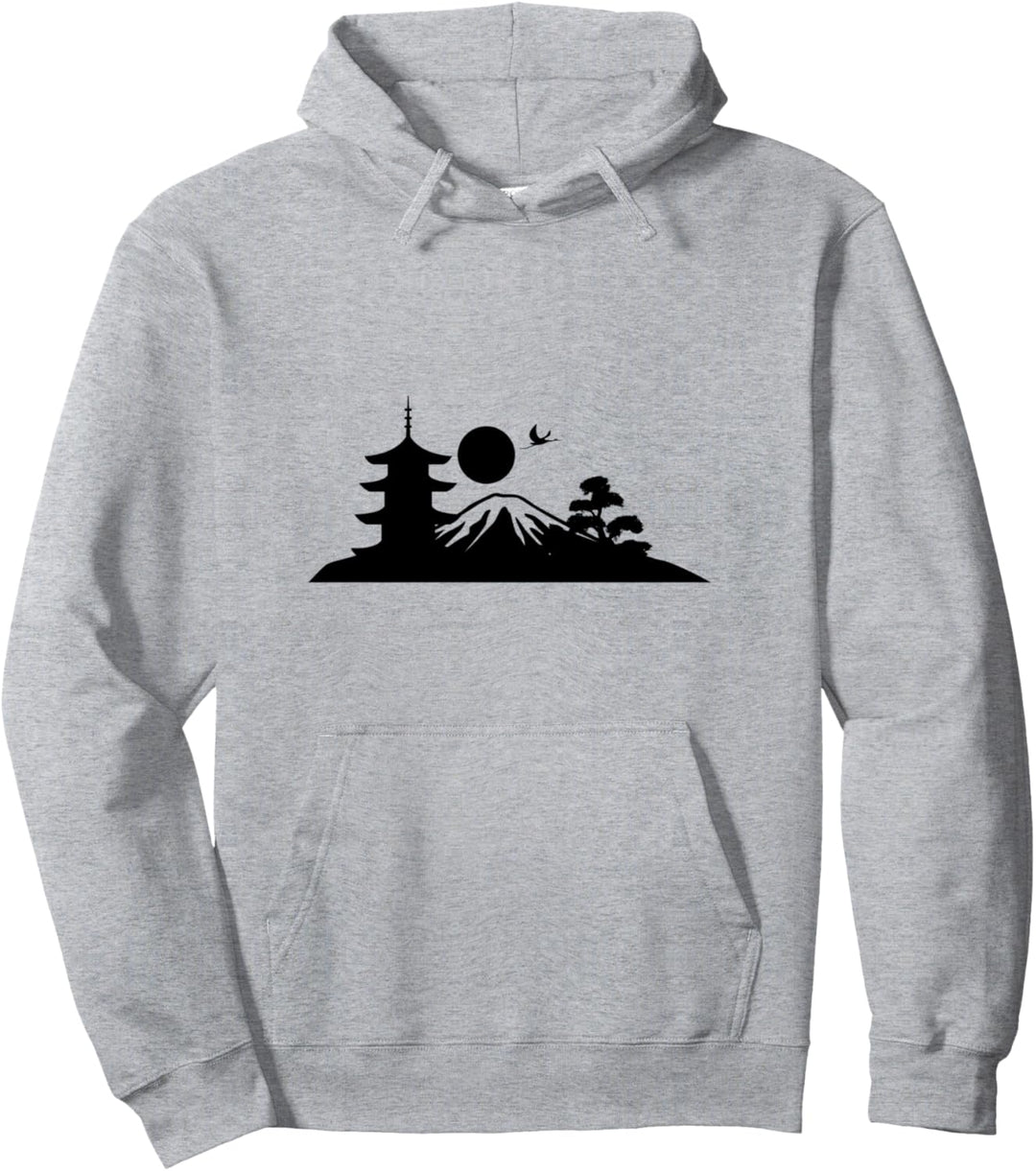 Fujiyama-Berg Fuji Pullover Hoodie