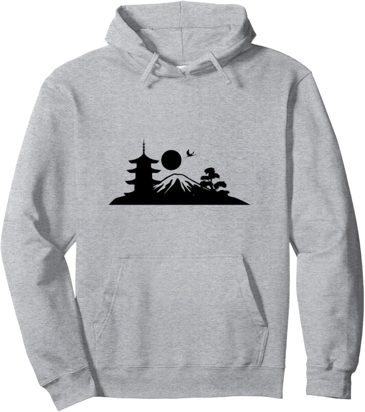 Fujiyama-Berg Fuji Pullover Hoodie