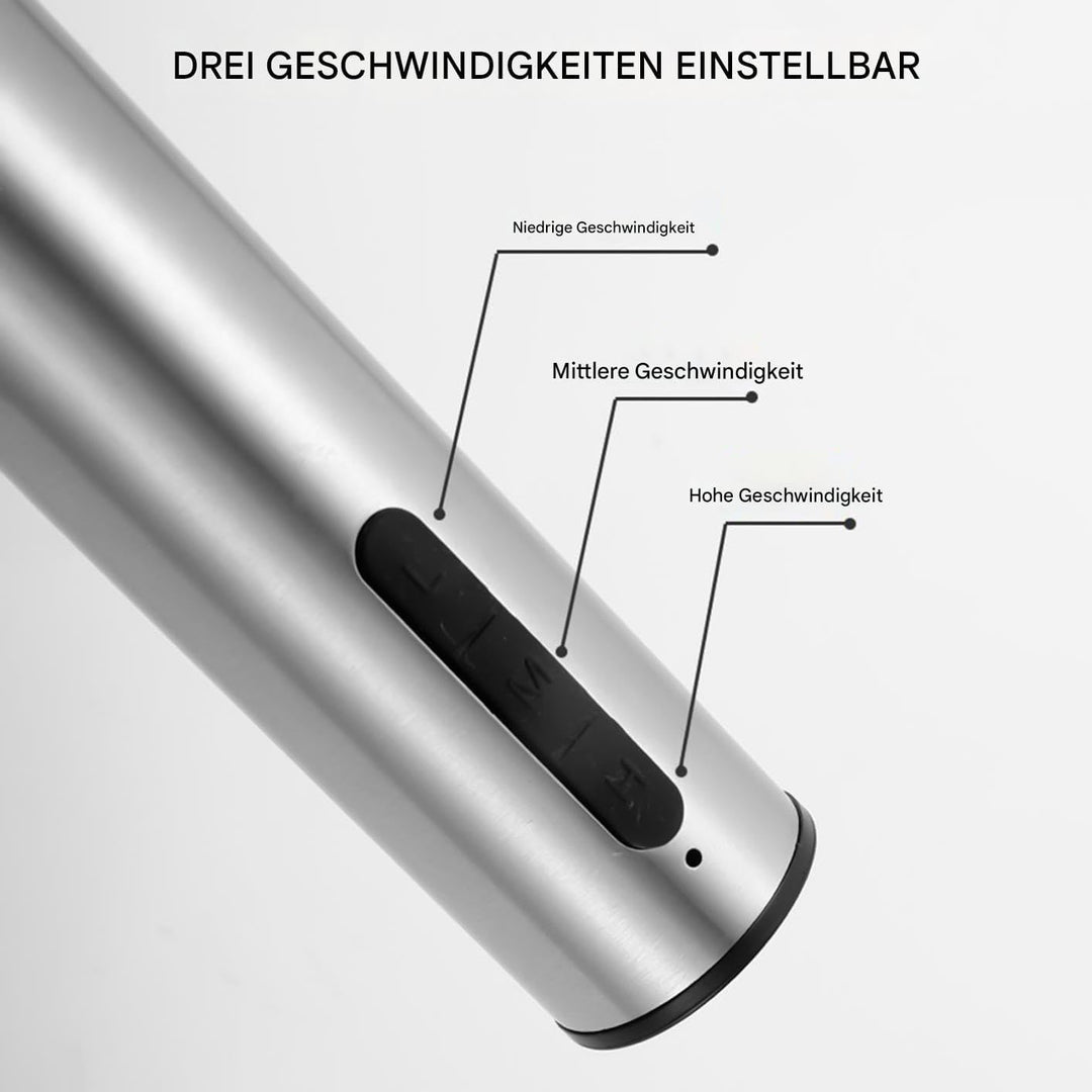 Elektrischer Schneebesen,Getränkemixer - Aufladbarer Leiser Schneebesen Mit Dreifach Geschwindigkeit