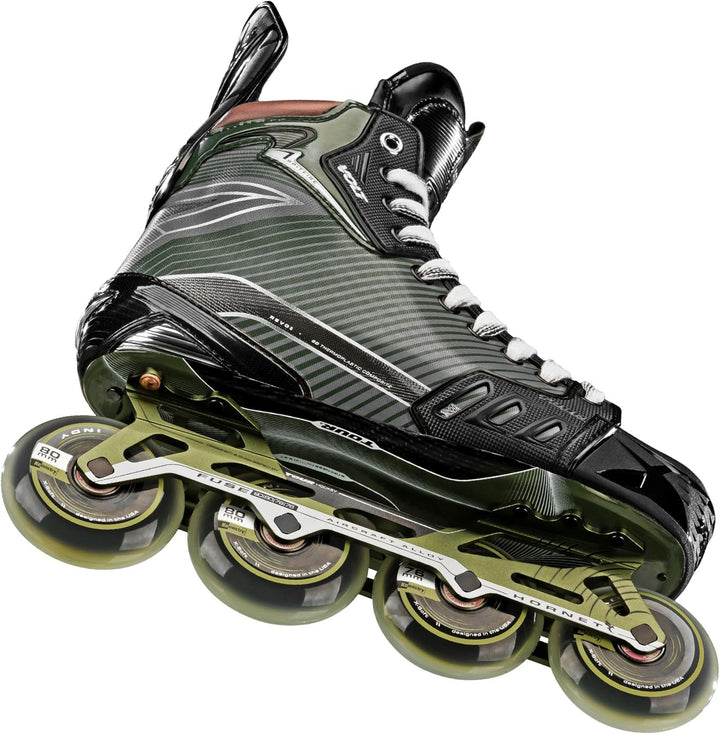 TOUR Rollhockey Schlittschuhe Volt Spitfire 9.0 = EU 44,5 Grün, 9.0 = EU 44,5 Grün