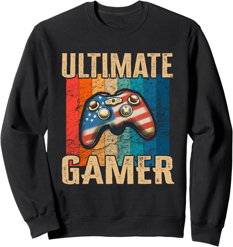 Ultimate Gamer für alle Fans von Computer oder Konsolen Sweatshirt