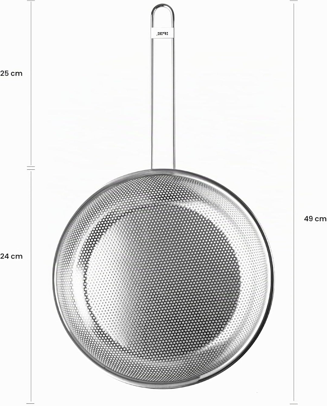 IBILI Grillpfanne, Edelstahl, 18/10-28 cm, Silber