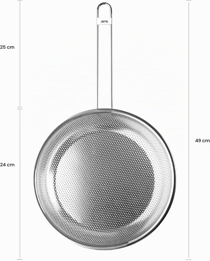 IBILI Grillpfanne, Edelstahl, 18/10-28 cm, Silber