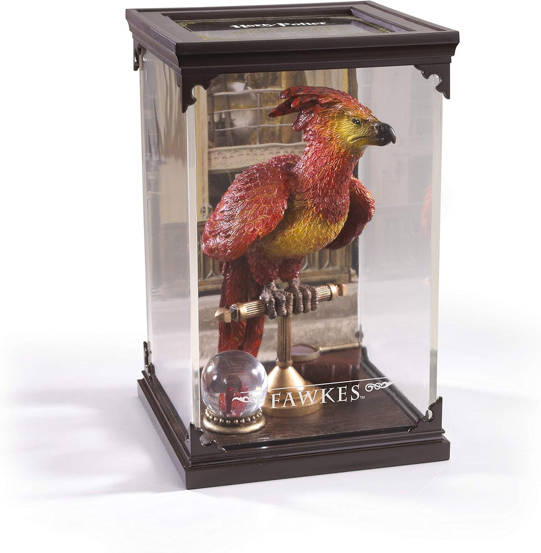 The Noble Collection - Magical Creatures Fawkes - Hand-Painted Magical Creature #8 - Officially Lice