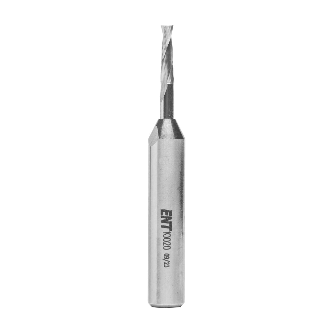 ENT 10020 Spiralnutfräser Premium VHW, Schaft (S) 8 mm, Durchmesser (D) 3 mm, NL 12 mm, GL 60 mm D=3