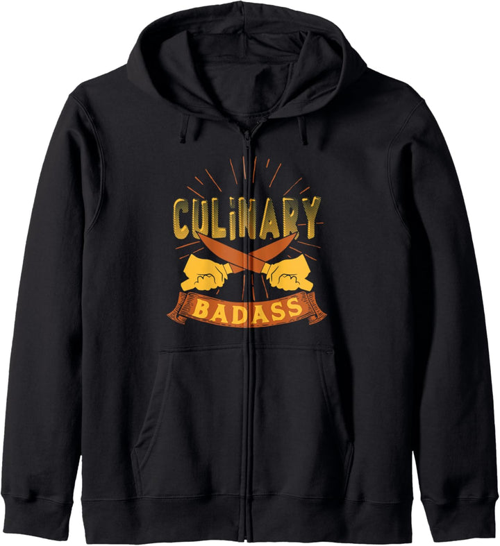 Culinary Badass Lustiges Koch Kapuzenjacke