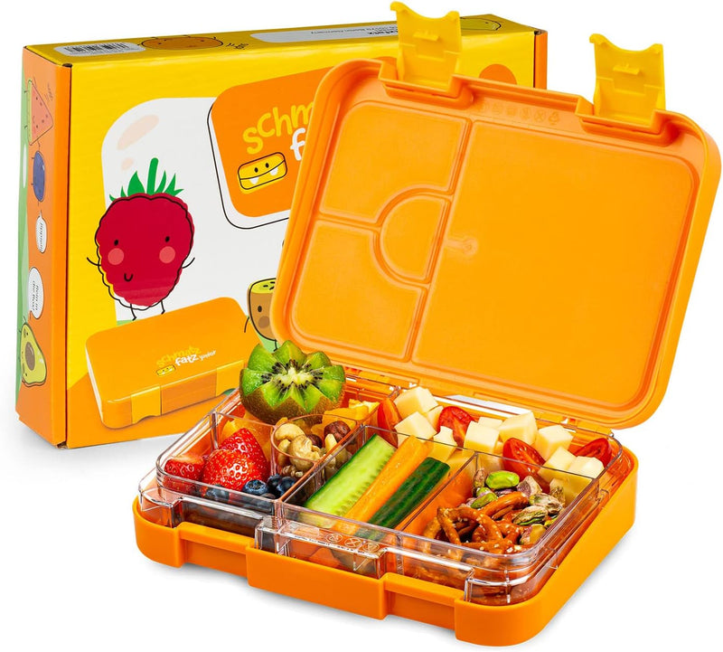 schmatzfatz Junior Brotdose für Kinder | BPA-freie Lunchbox für Kinder | Bento Box Kinder | Brotbox