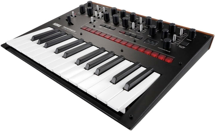 Korg - Monologue Monophonic Analogue Synthesiser - Black Schwarz, Schwarz