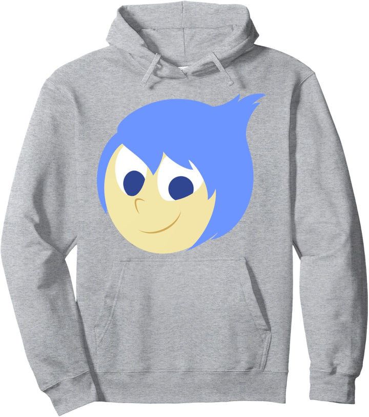 Disney Pixar Inside Out Joy Large Face Portrait Pullover Hoodie