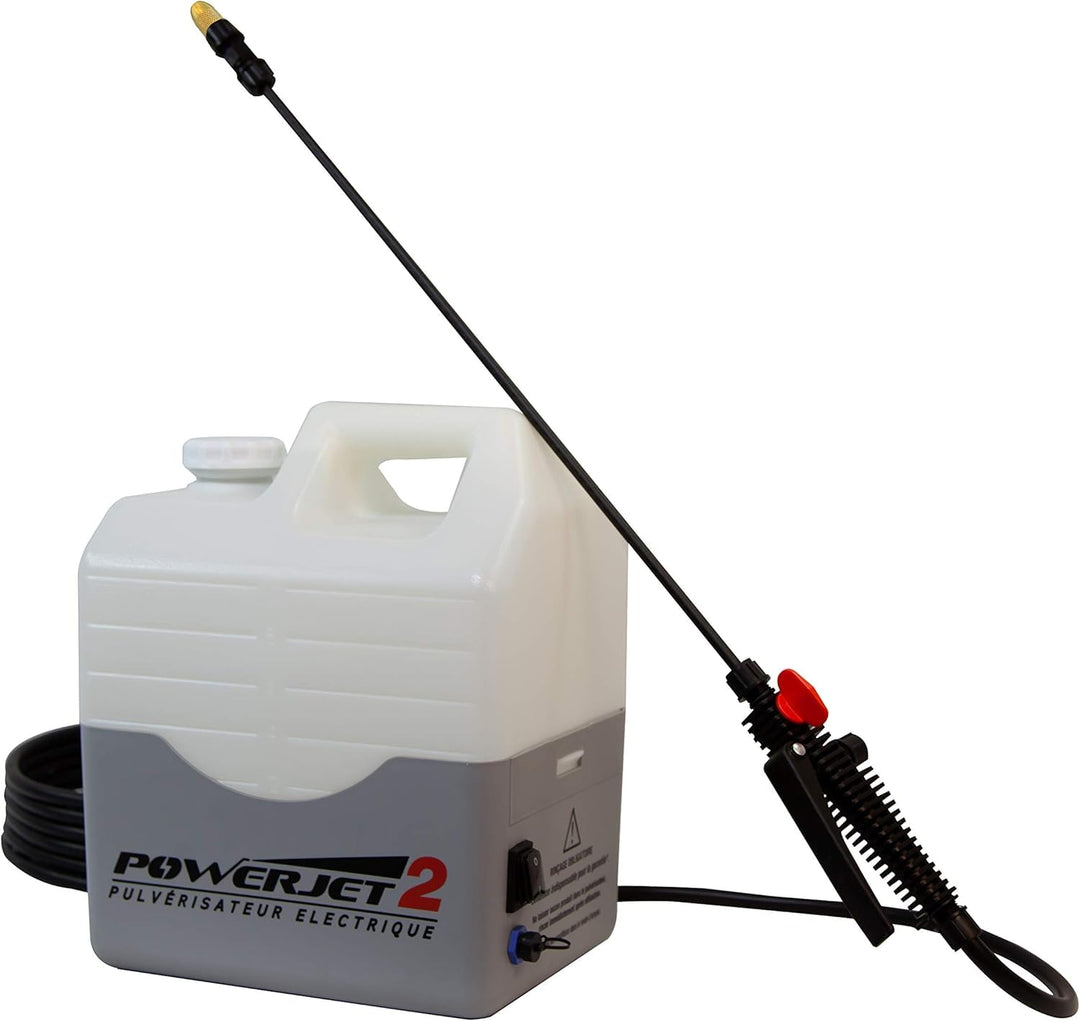 Multirex PowerJet 2 Akku-Drucksprüher elektrisch 12 V für Dach- &amp; Fassadenentmoosung, 10 m Reichweit