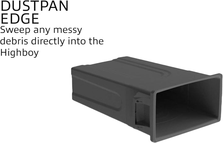 United Lösungen ti0032 highboy Sammelbehälter in schwarz, schwarz, 4er-Packung 4er-Packung Schwarz,