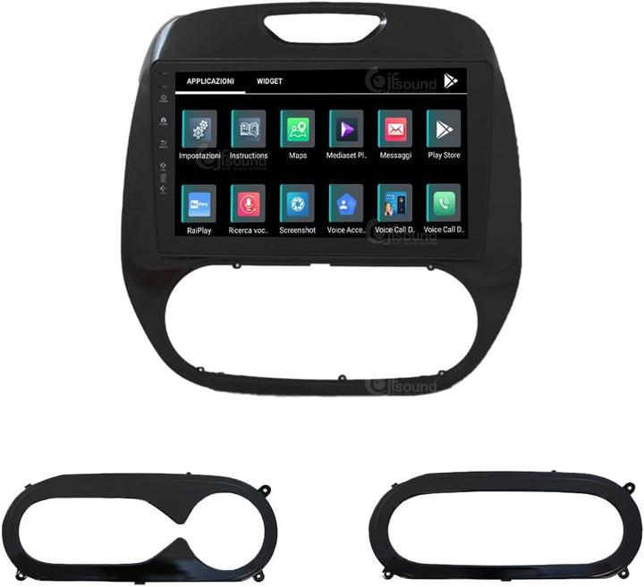 Personalisiertes Autoradio für Renault Captur Android GPS Bluetooth WiFi USB DAB+ Touchscreen 9" 8co