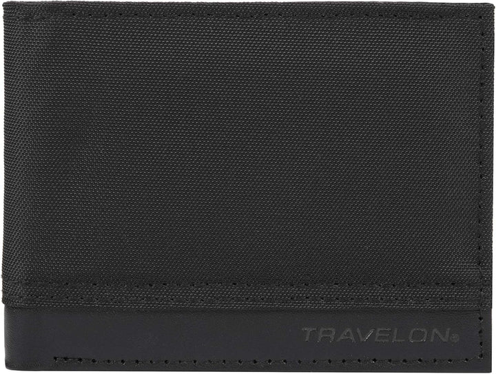 Travelon RFID-blockierende Billfold, schwarz (Schwarz) - 82025-Black-One Size, Schwarz