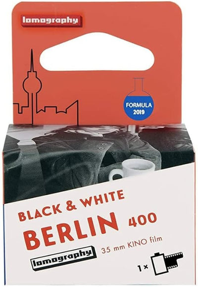 Lomography, Berlin Kino Film, schwarz/weiss negativ, 400 ISO, 35mm (F436BWCINE)