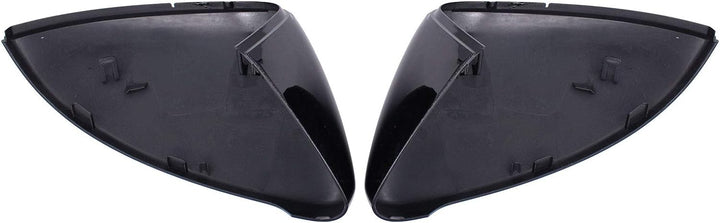 Doo Engy Aussenspiegelgehäuse Spiegelkappen Schwarz glänzend für Golf VII Variant