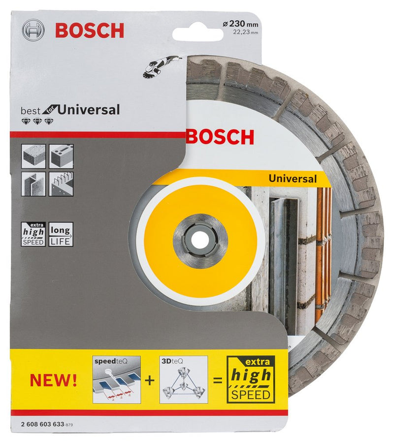 Bosch Accessories Bosch Professional Diamanttrennscheibe Best für Universal, 230 x 22,23 x 2,4 x 15