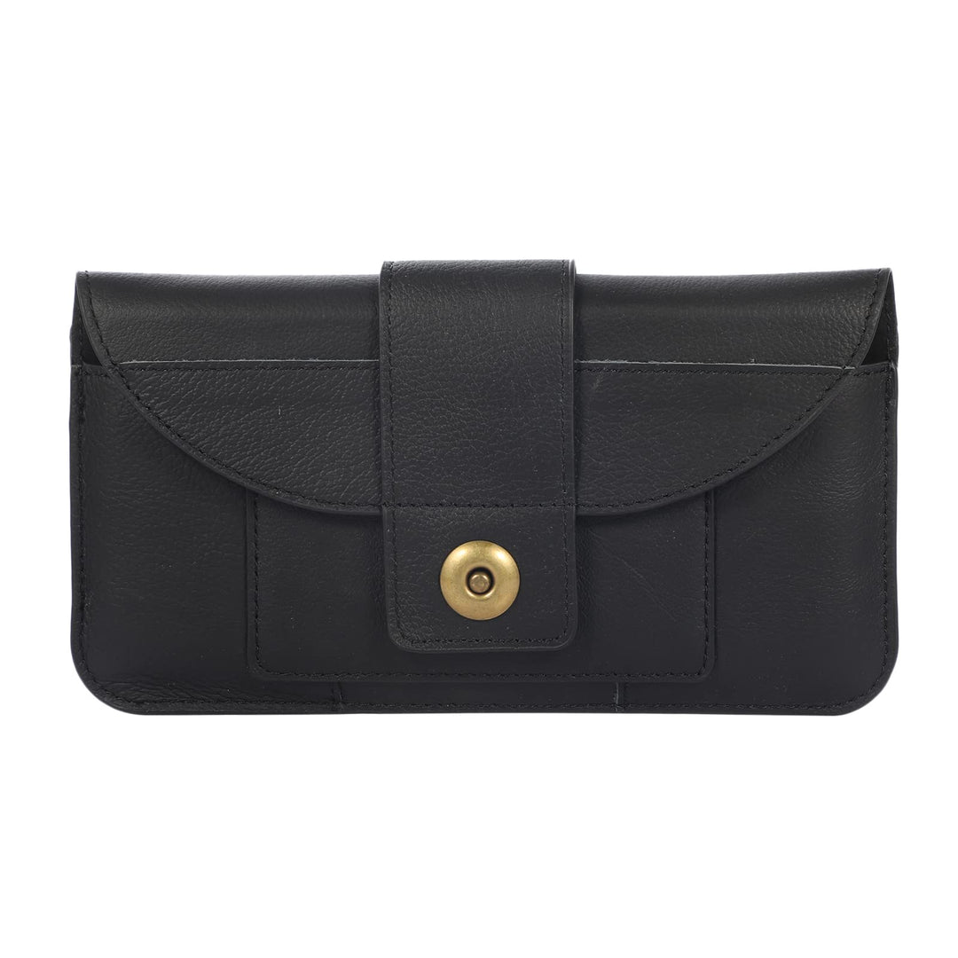 DYIGO Horizontale Gürteltasche aus echtem Leder für Herren, Kupplung für iPhone 13/14/15/16/17/Pro/P