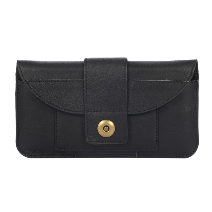DYIGO Horizontale Gürteltasche aus echtem Leder für Herren, Kupplung für iPhone 13/14/15/16/17/Pro/P