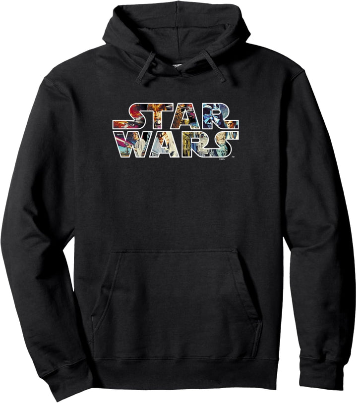Star Wars Classic Movie Poster Logo Pullover Hoodie