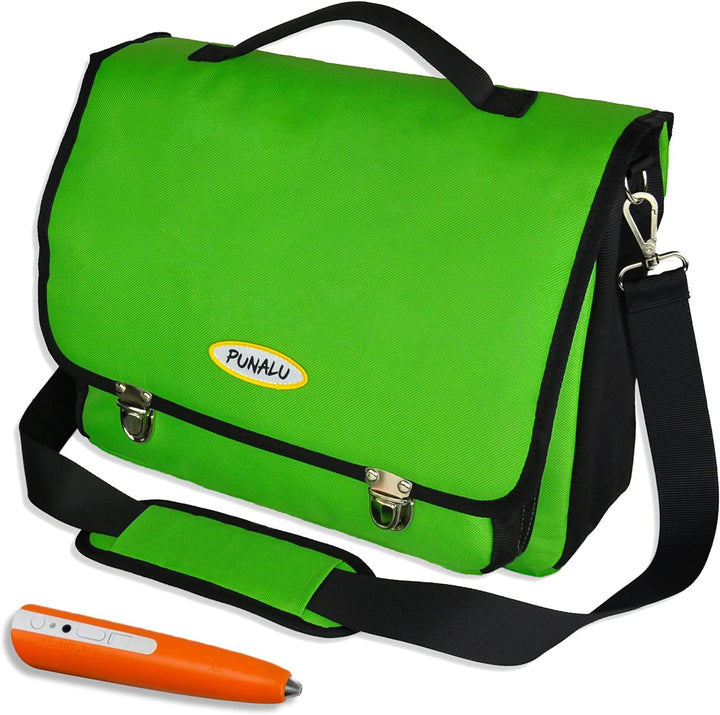 PUNALU TipToi Tasche, Tasche für TipToi Stift & TipToi Bücher, Büchertasche mit Platz für 2 Stifte u