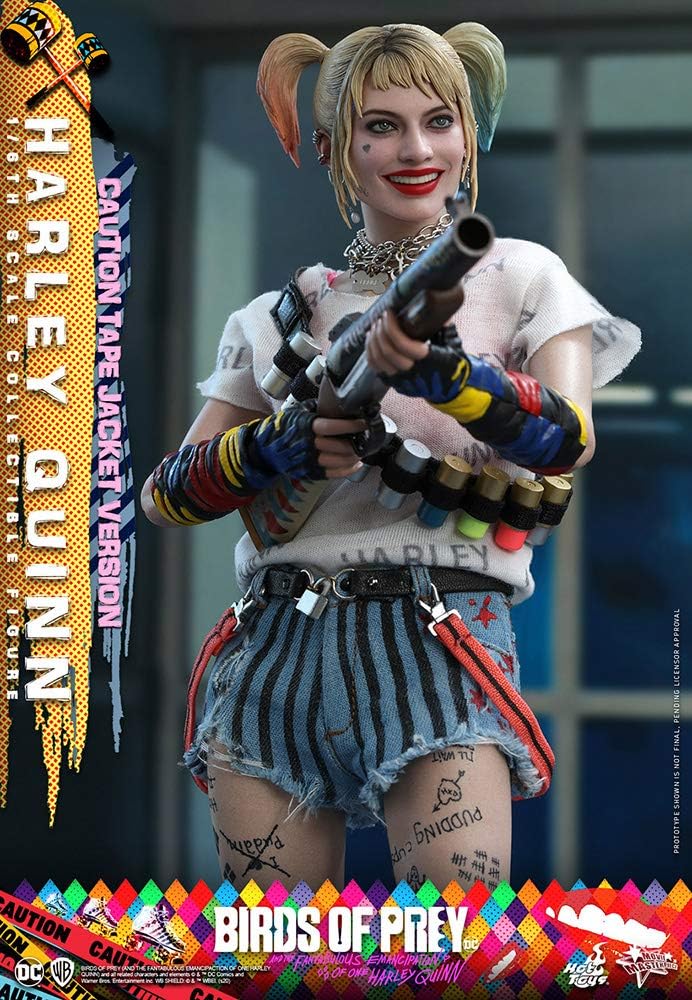 Hot Toys Harley Quinn 1:6 - Caution Tape Jacket Version