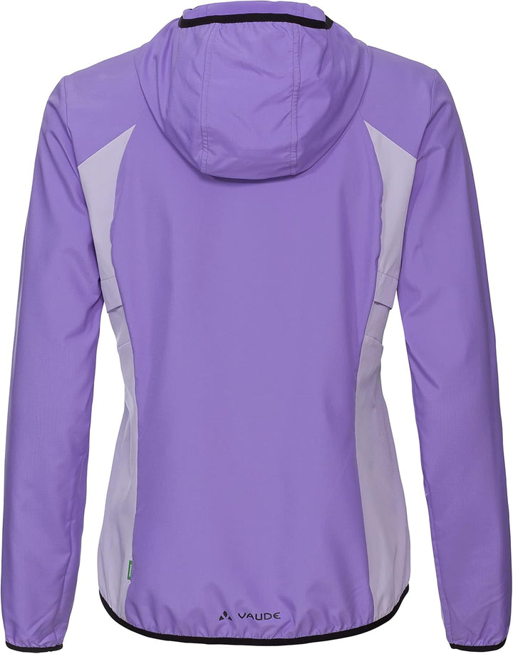 VAUDE Women's Qimsa Air Jacket - Windjacke Damen 42 limonium, 42 limonium