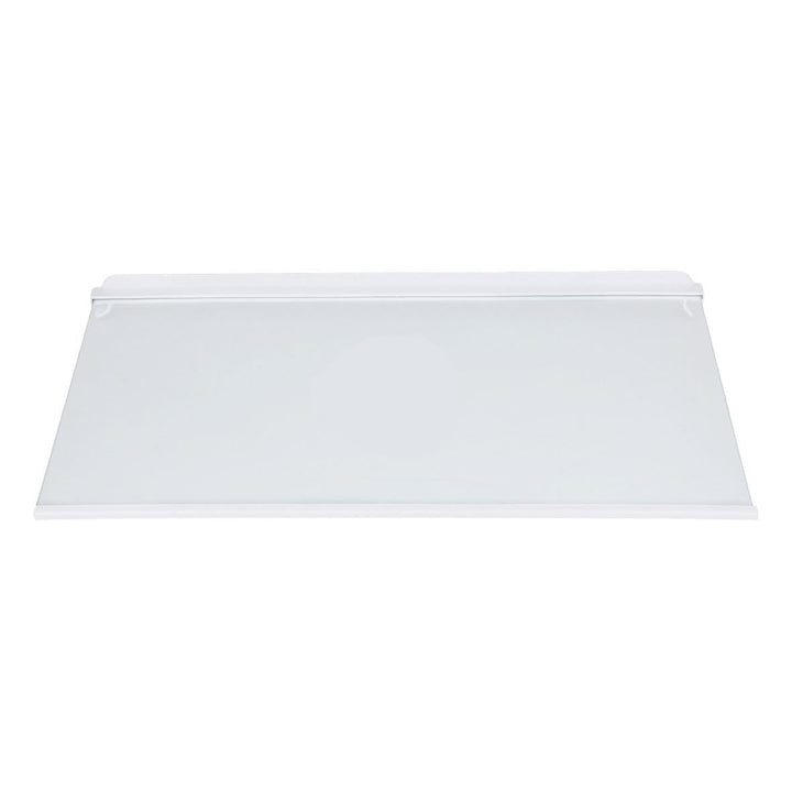 Einlegeboden aus Glas für Kühlteil kompatibel mit beko 4657830100 Abstellboden mit Leiste kompatibel