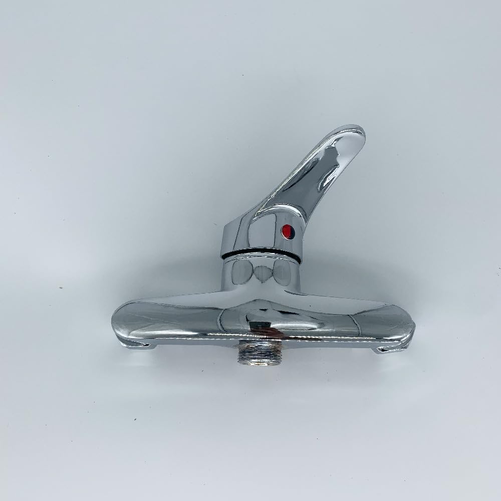 Ambrosiana SEI14040000 Mischbatterie für Dusche, für Aussenbereich, Chrom