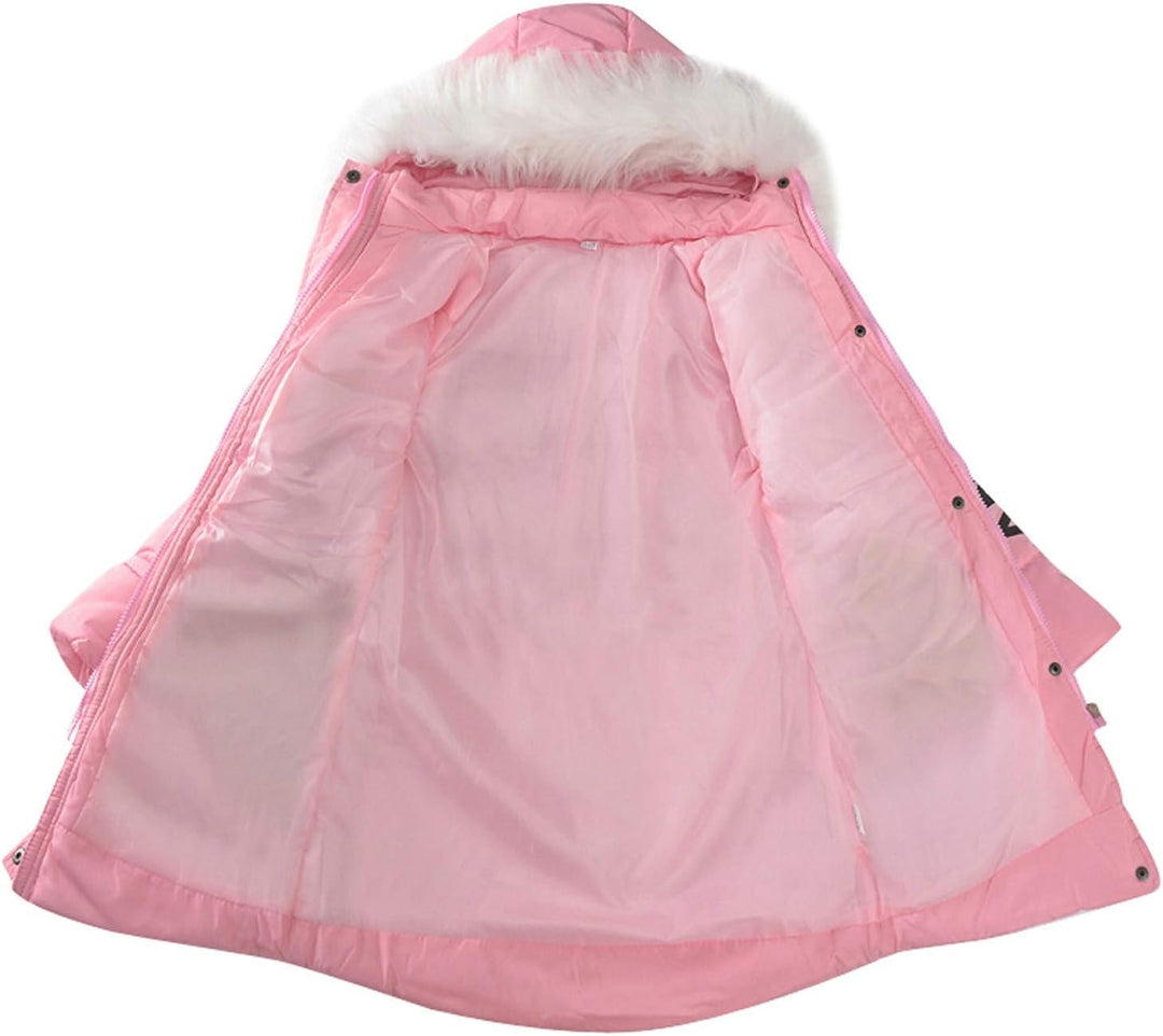 COMIOR Winterjacke Jungen Mädchen Kinder Windbreaker Winterjacke Tops Regenmantel Hooded Jacke Mante