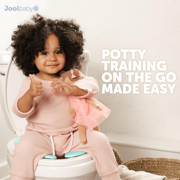 Jool Baby Faltbarer Reise-Toilettensitz Kinder, Töpfchentraining, WC Sitz für Kinder & Kleinkinder,