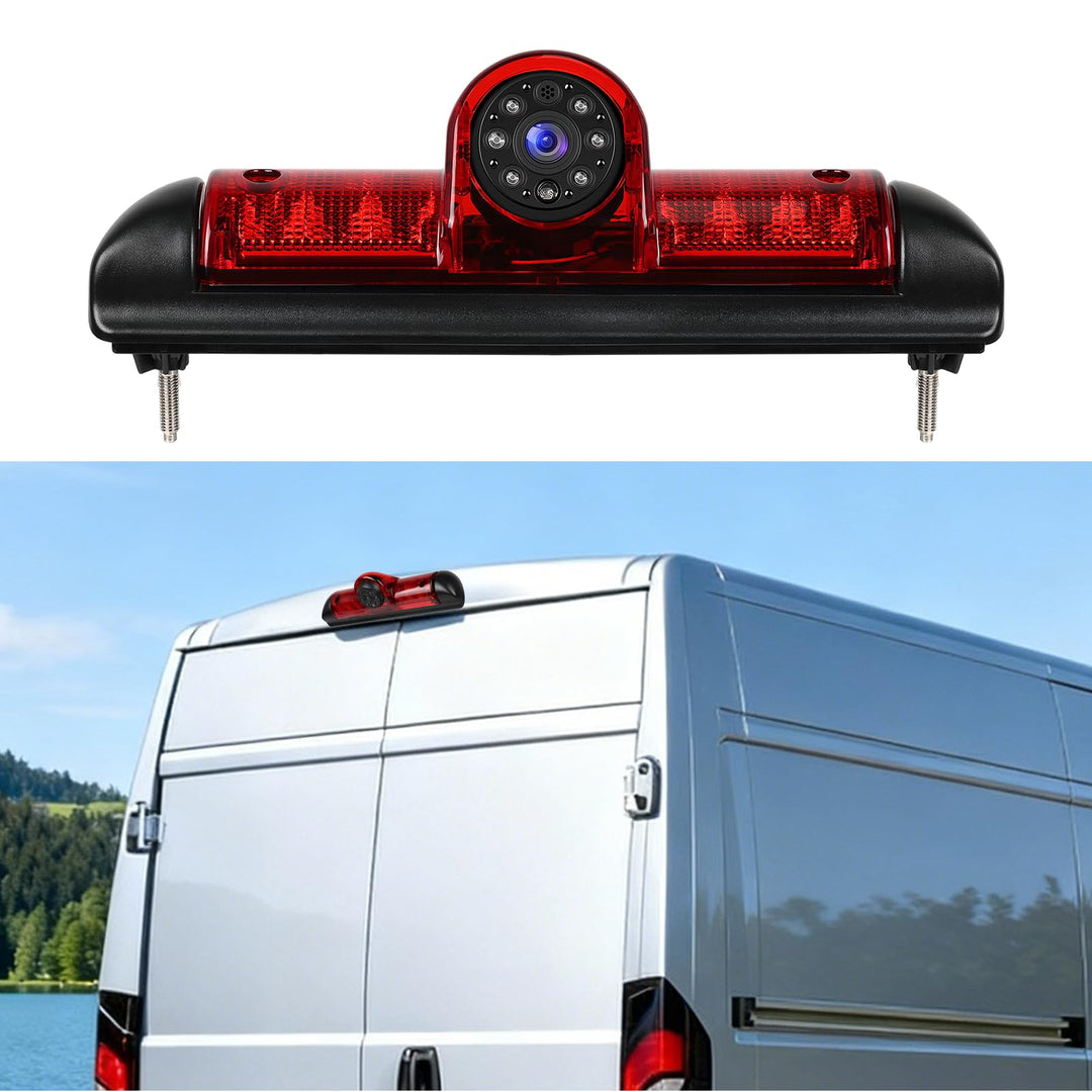 Rückfahrkamera für FIAT Ducato 3/Peugeot Boxer/Citroen Jumper 2006-2017 Drittes Bremslicht Kamera mi