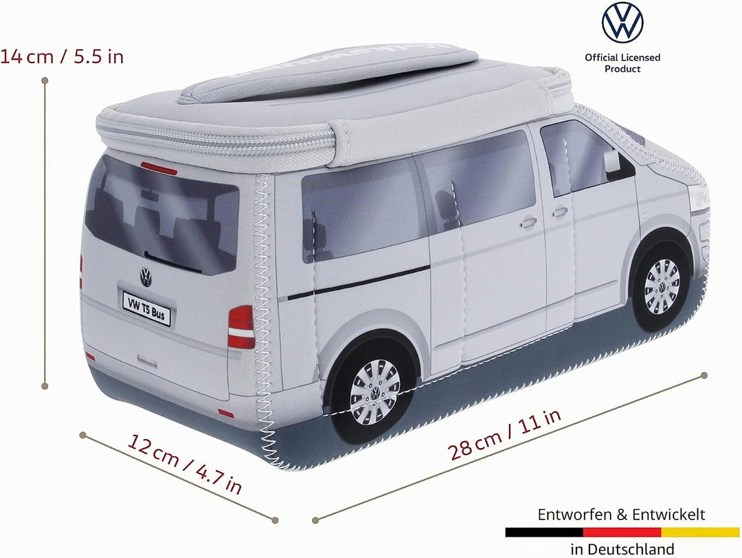BRISA VW Collection - Volkswagen Neopren Universal-Schmink-Kosmetik-Kultur-Reise-Apotheke-Tasche-Beu