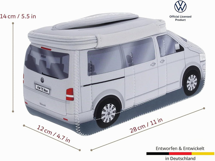 BRISA VW Collection - Volkswagen Neopren Universal-Schmink-Kosmetik-Kultur-Reise-Apotheke-Tasche-Beu