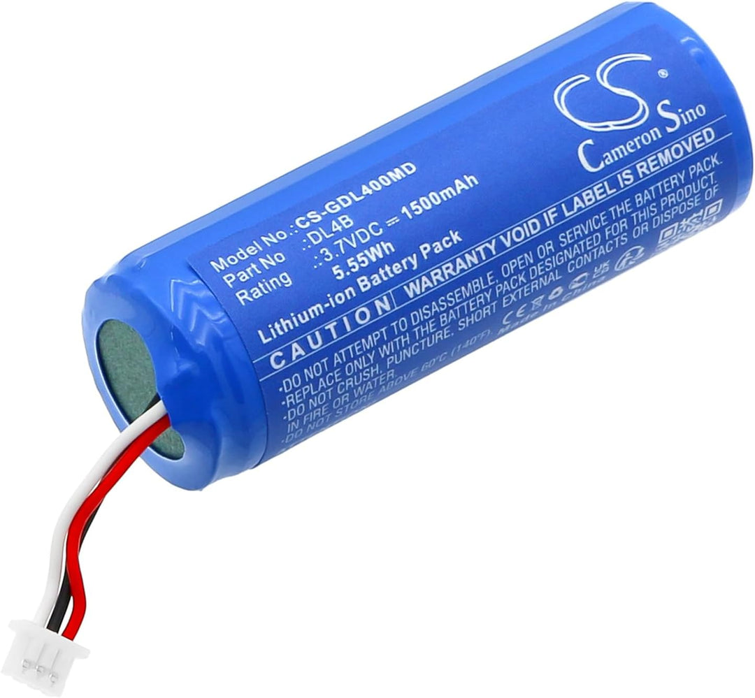 Akku 1500mAh Kompatibel mit [3GEN] DermLite 4, DermLite DL4W Ersetzt DL4-1306a, DL4B