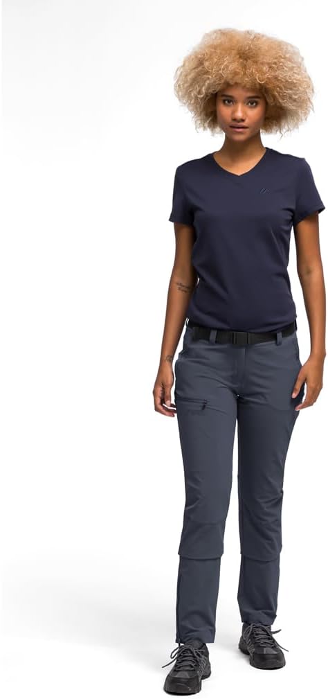 Maier Sports Inara Slim, Damen Wanderhose, Wasserabweisende Outdoorhose für Trekking und Hiking, Eng