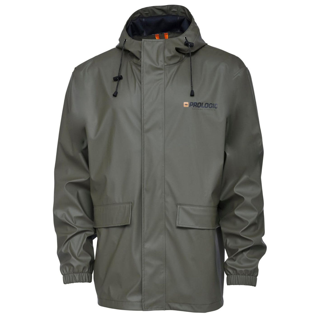 Prologic Rain Jacket Bark Green - Angeljacke, L