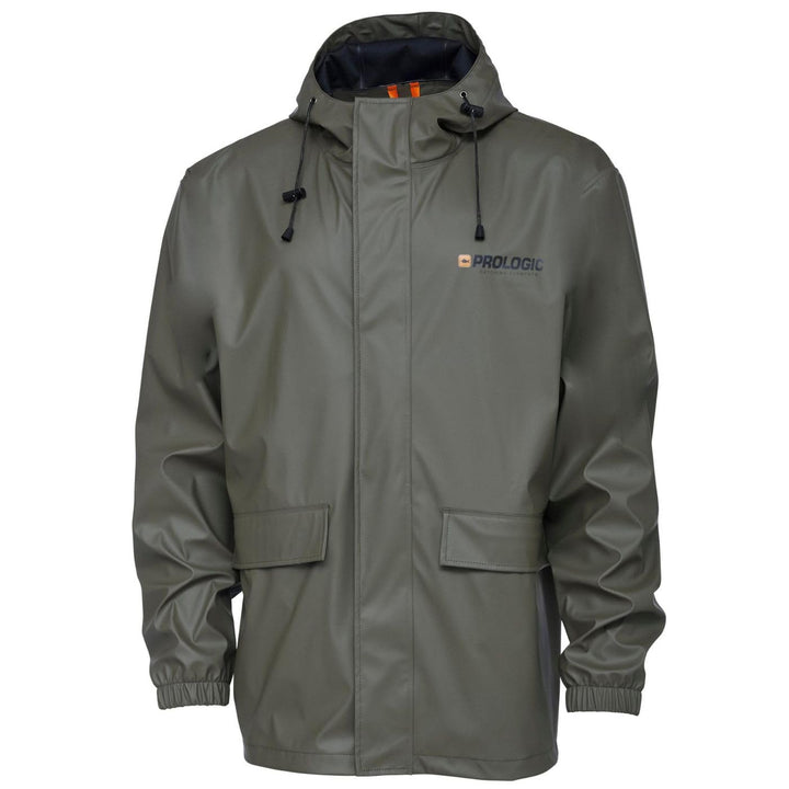 Prologic Rain Jacket Bark Green - Angeljacke, L