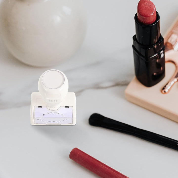 Supvox Wimpernverlängerungsstempel aus Kunststoff Sicher und Einfach zu Benutzen Weisser Make Up Übu