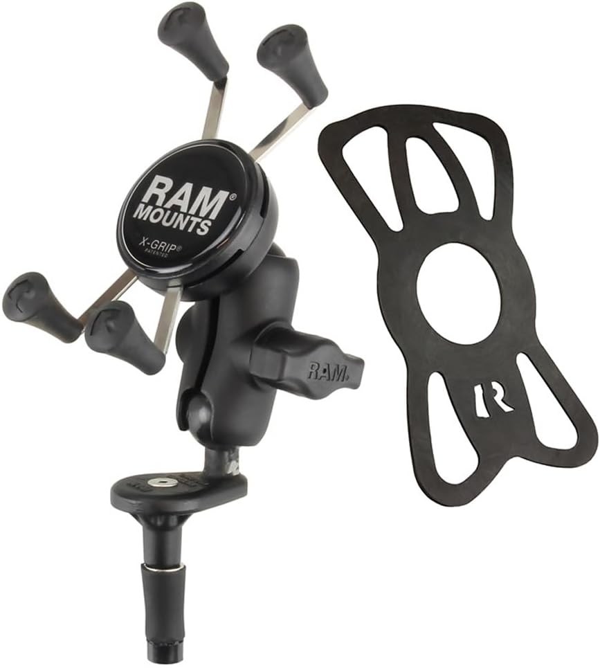 Ram Mounts UNPKD RAM STEM Mount Short ARM & RAM X-Grip, RAM-B-176-A-UN7U (ARM & RAM X-Grip)