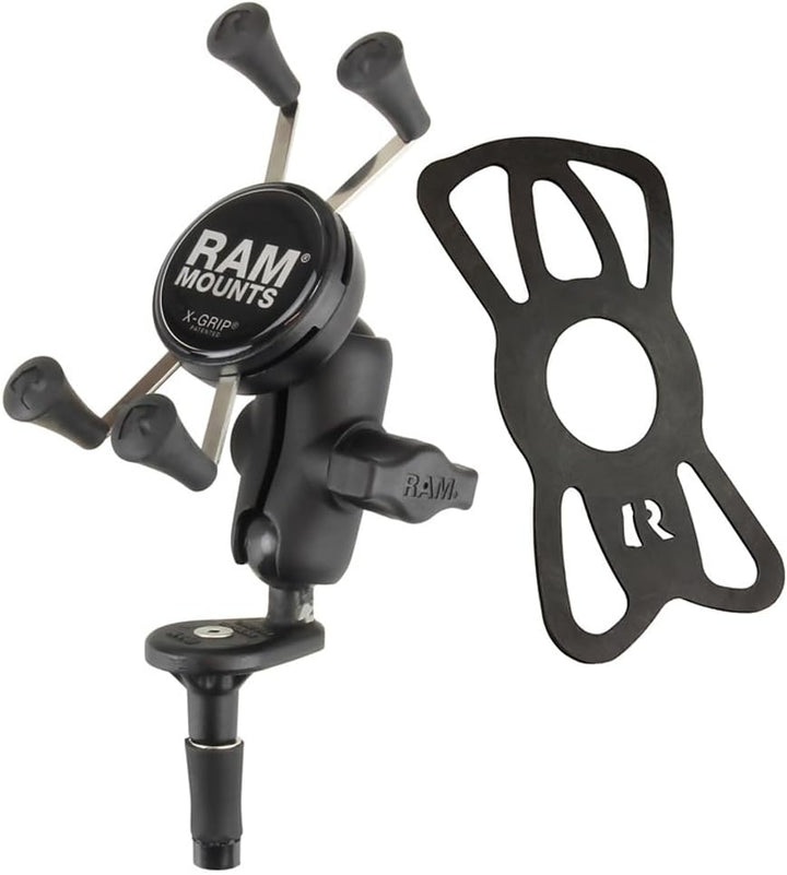 Ram Mounts UNPKD RAM STEM Mount Short ARM & RAM X-Grip, RAM-B-176-A-UN7U (ARM & RAM X-Grip)