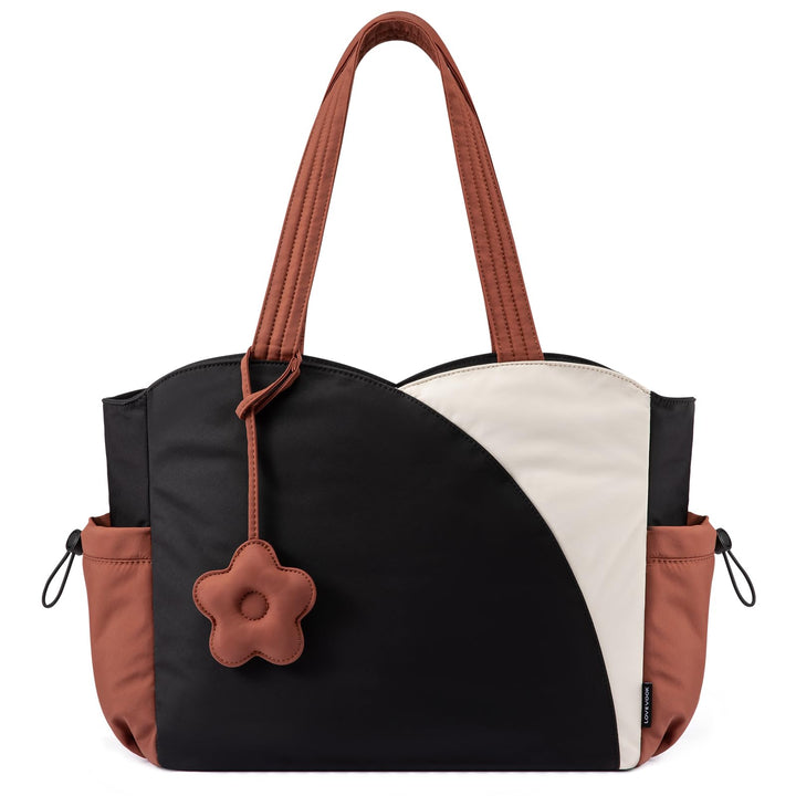 LOVEVOOK Shopper Tasche Damen, Tote Bag Handtaschen Gross Schultertasche | Leicht Puffer, Süss Trage