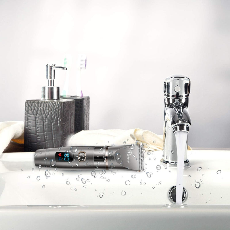 Hatteker Haarschneidemaschine Profi Haarschneider Herren Haartrimmer Bartschneider Barttrimmer Präzi
