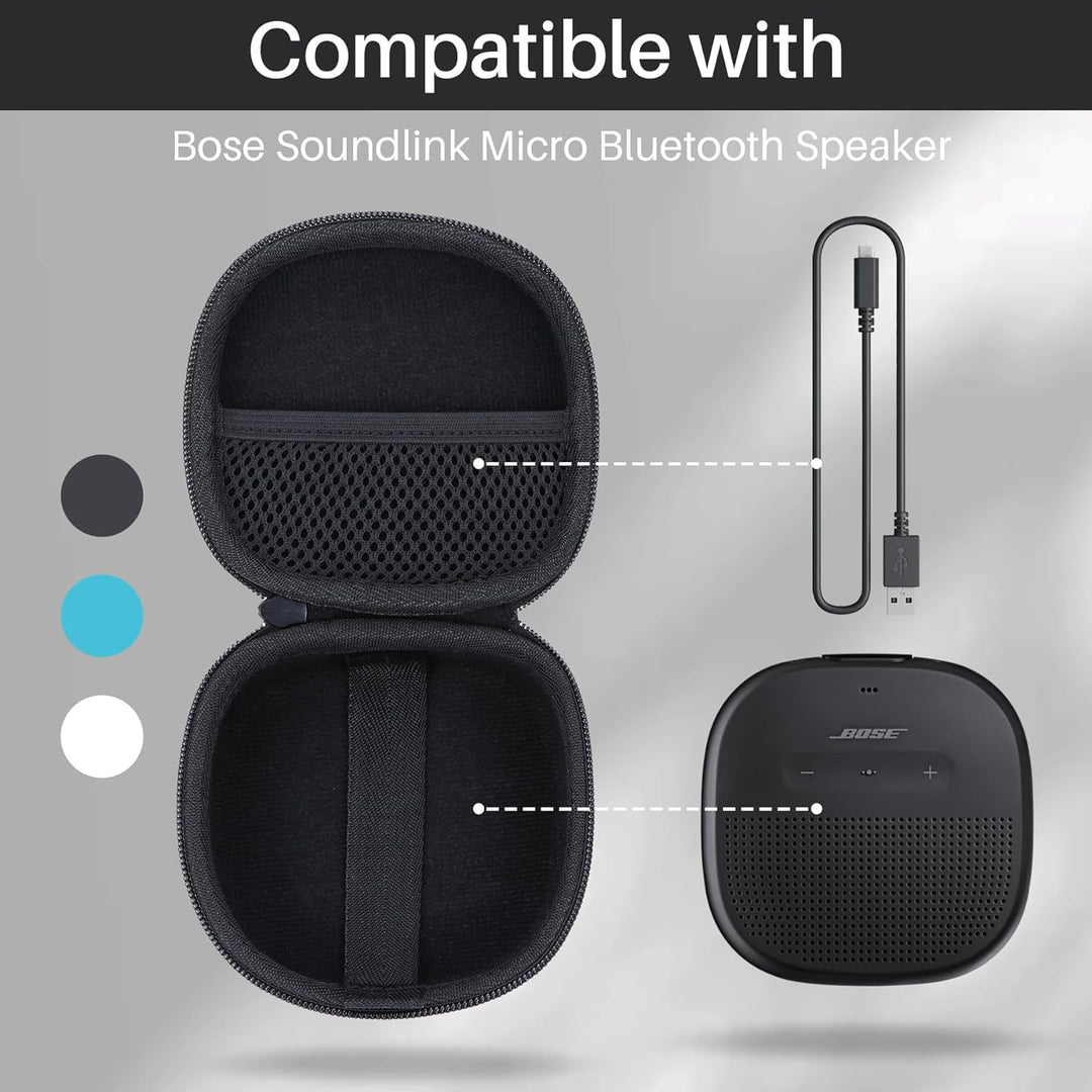 Lebakort Hart Schutz Hülle Etui Tasche für Bose SoundLink Micro Kleiner Tragbarer Bluetooth Lautspre