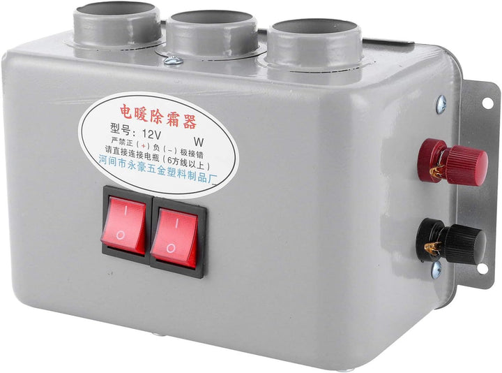 Calefactor Coche 12V-Autoheizung 12V, 12V Kompaktautoheizung 3-Loch 600W - 800W Winterschnelle Heizu