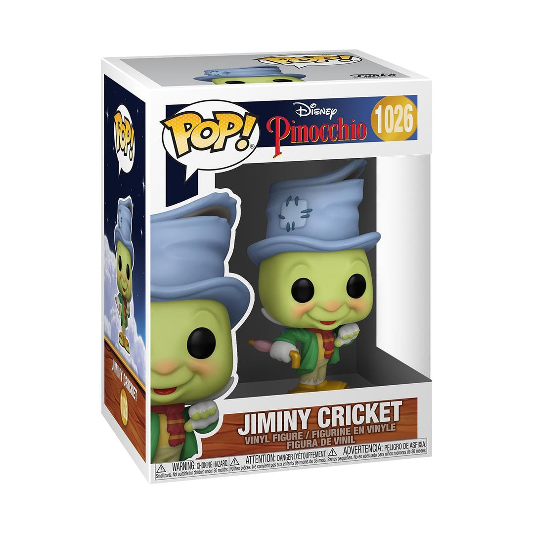Funko Pop! Disney: Pinocchio - Street Jiminy Cricket - Vinyl-Sammelfigur - Geschenkidee - Offizielle