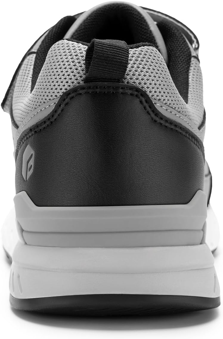 FitVille Schuhe Herren Extra Weite Sneaker mit Klettverschluss Bequem Walkingschuhe für breite platt